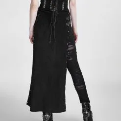 PUNK RAVE Surjupe Gothique Femme 'gothic Warrior' -Vêtements Gothiques 02503 1000