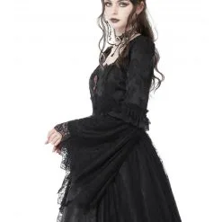 DARK IN LOVE Longue Robe Romantique 'mystical' -Vêtements Gothiques 02c1b66750a5eec7edc8b487e744f57fimage666x1000 900