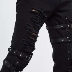 Pantalon Homme DEVIL FASHION 'no Futur' -Vêtements Gothiques 0702274682450304844 900
