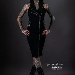 Robe Biker KILLSTAR 'anti Club' -Vêtements Gothiques 09robebikerkillstaranticlubaadsc 5686 modifier modifier 1 900