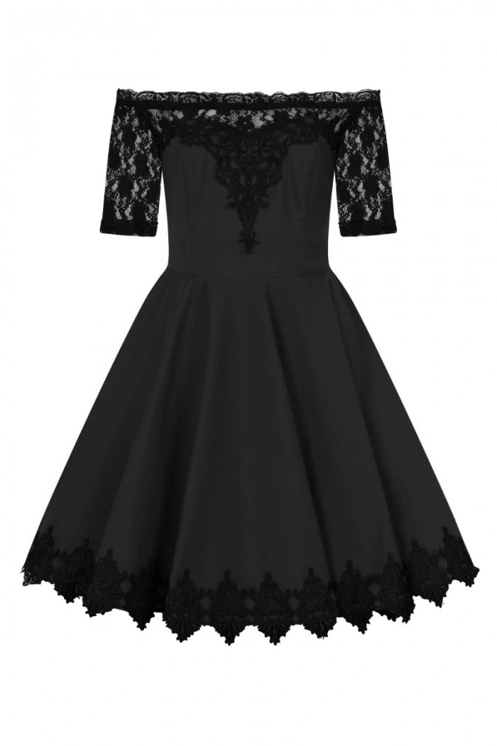 Robe Noire HELL BUNNY 'amara' 3 Robe Noire HELL BUNNY 'amara'