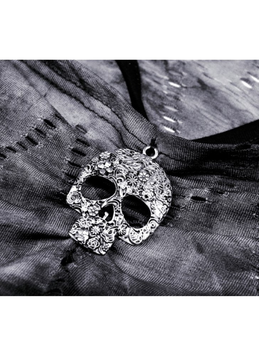 Crop Top DARK IN LOVE 'skull' 7 Crop Top DARK IN LOVE 'skull' – Image 5