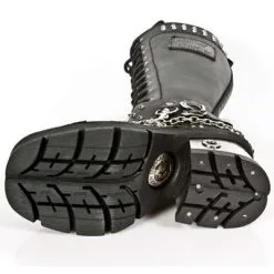 Bottes Gothiques New Rock M.1027-S1 -Vêtements Gothiques 1027s1 6 600