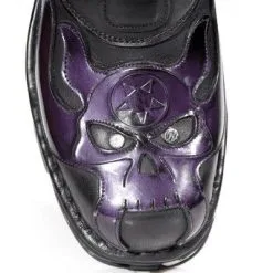 Bottes Gothiques NEW ROCK N°107 'lila' -Vêtements Gothiques 107s4 8 400