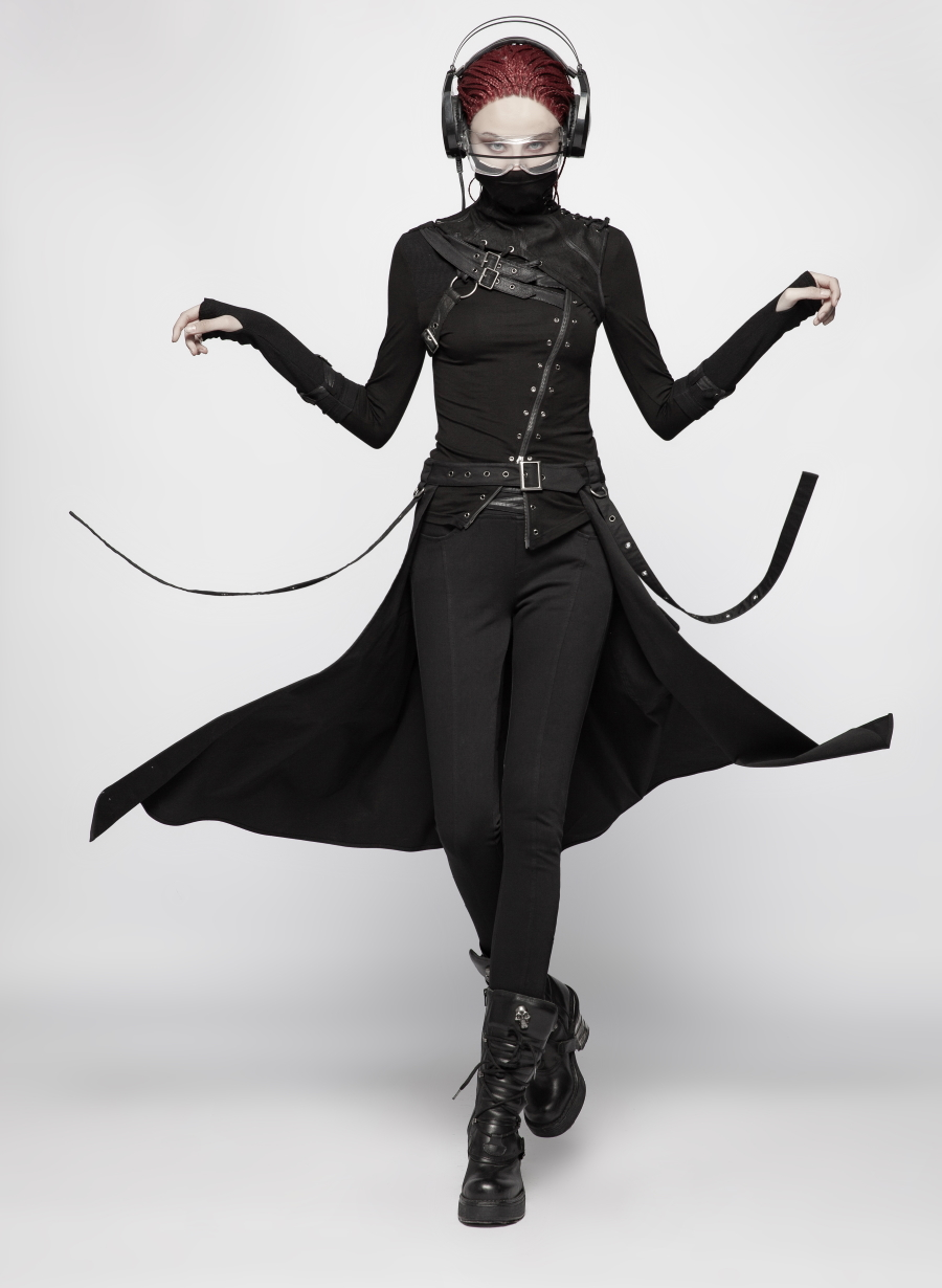 Surjupe Gothique Femme PUNK RAVE 6 Surjupe Gothique Femme PUNK RAVE – Image 4