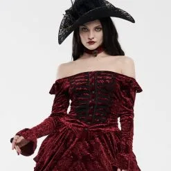 Haut PUNK RAVE 'blood Empera' -Vêtements Gothiques 11103221 900