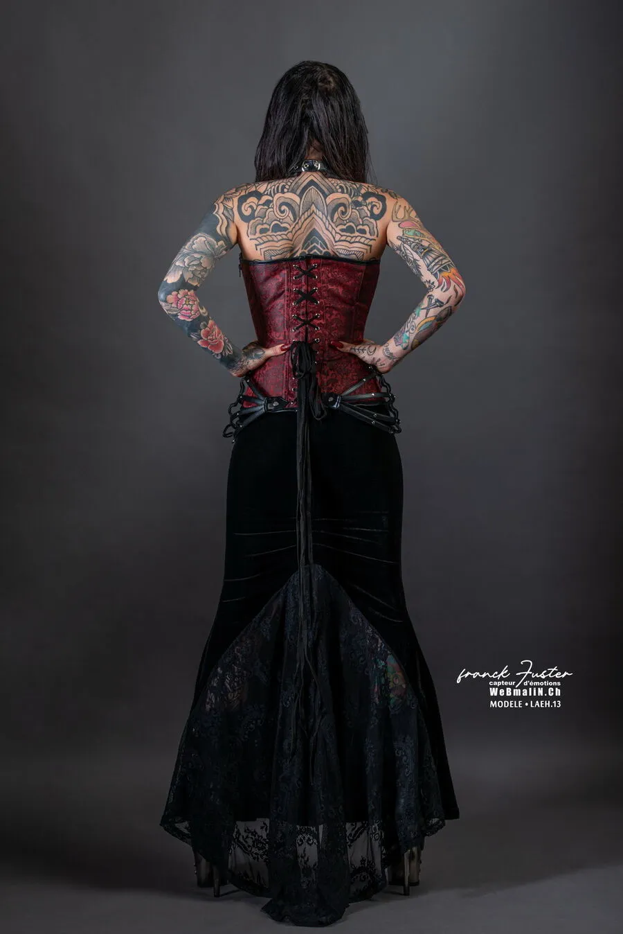 Longue Jupe KILLSTAR 'the Ghostess' 4 Longue Jupe KILLSTAR 'the Ghostess' – Image 2