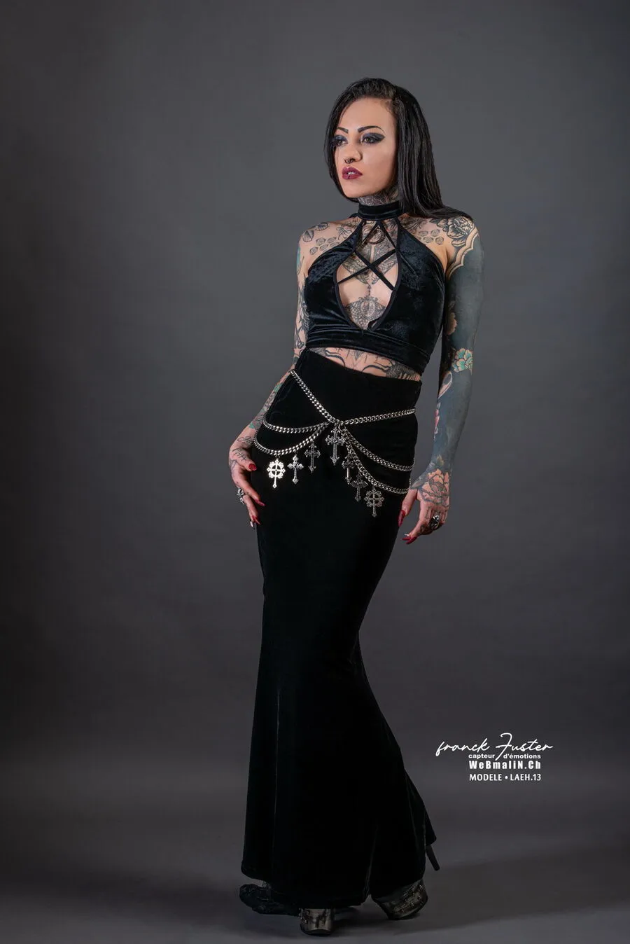 Longue Jupe KILLSTAR 'the Ghostess' 5 Longue Jupe KILLSTAR 'the Ghostess' – Image 3