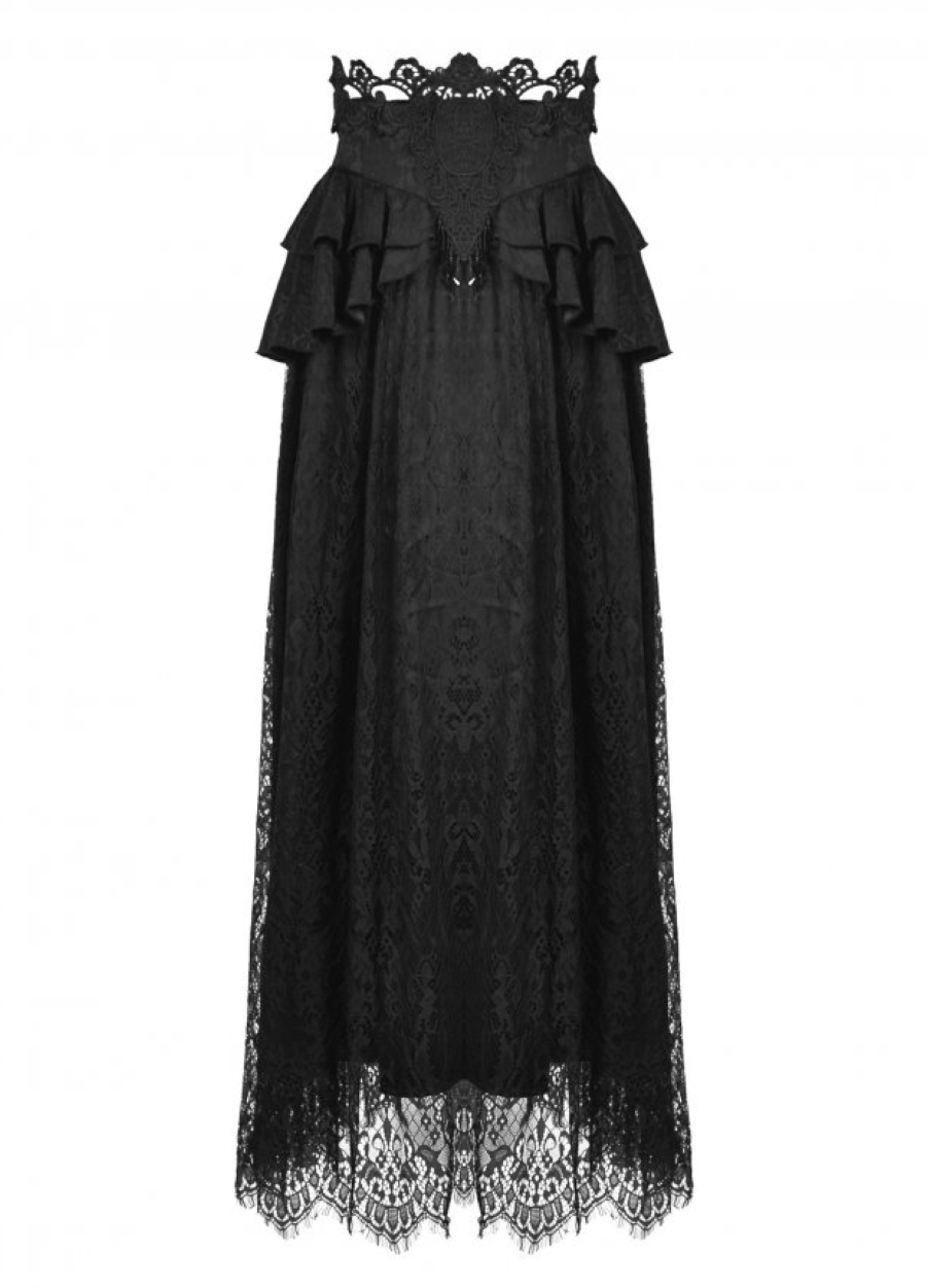 Longue Jupe Empire DARK IN LOVE 'Amalberta' 4 Longue Jupe Empire DARK IN LOVE 'Amalberta' – Image 2