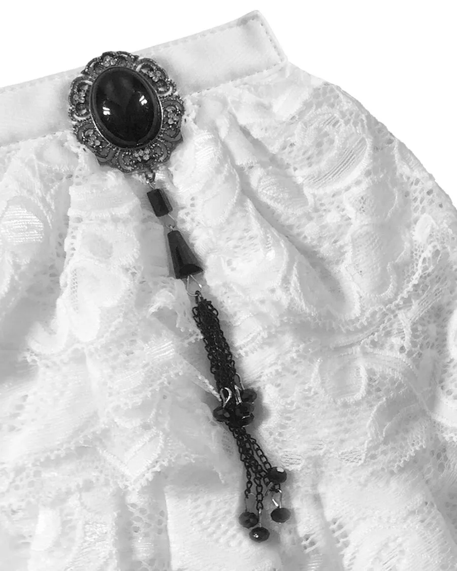 PUNK RAVE Jabot De Chemise En Dentelle 5 PUNK RAVE Jabot De Chemise En Dentelle – Image 3
