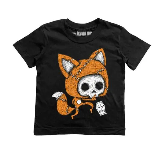 AKUMU INK T-shirt Enfant AKUMU 'fox' 3 AKUMU INK T-shirt Enfant AKUMU 'fox'