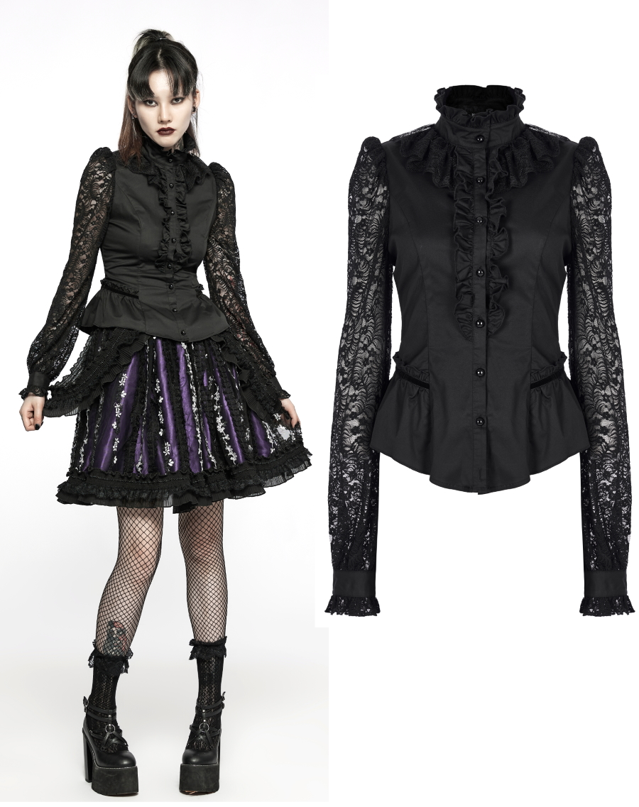 Chemisier PUNK RAVE 'Queen Of Darkness' 3 Chemisier PUNK RAVE 'Queen Of Darkness'