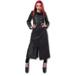 Spiral Manteau Gothique Tribal En Simili Cuir -Vêtements Gothiques 1477581443 2678