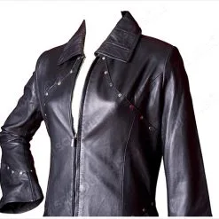 Manteau Gothique Cuir NEW ROCK -Vêtements Gothiques 14 a