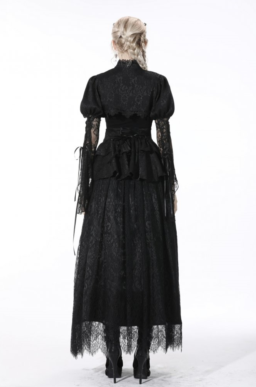 Longue Jupe Empire DARK IN LOVE 'Amalberta' 7 Longue Jupe Empire DARK IN LOVE 'Amalberta' – Image 5