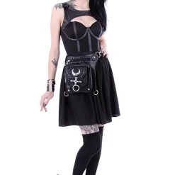 RESTYLE Sacoche Gothique En Cuir Vegan -Vêtements Gothiques 1593 13