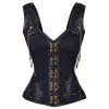 DISCOBOLE Corset Gothique Steampunk 1 DISCOBOLE Corset Gothique Steampunk -Vêtements Gothiques 169 900