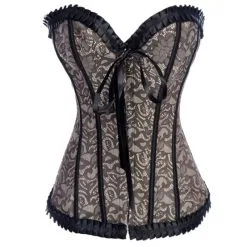 DISCOBOLE Corset Gothique Beige