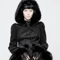 Boléro Hiver PYON PYON 'cassandre' 11 Boléro Hiver PYON PYON 'cassandre' -Vêtements Gothiques 2017 12 256464 900