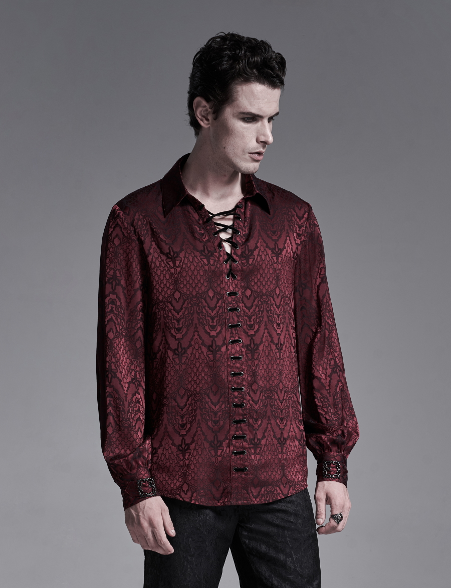 Chemise PUNK RAVE 'ebrimud' 5 Chemise PUNK RAVE 'ebrimud' – Image 3