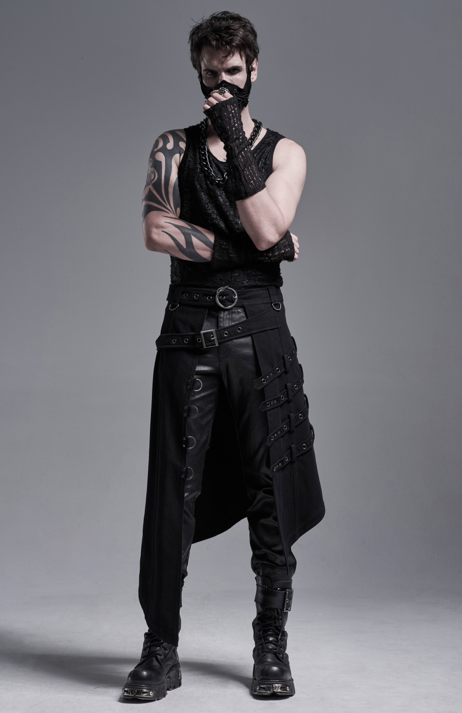 Surjupe Homme PUNK RAVE 'trakovia' 4 Surjupe Homme PUNK RAVE 'trakovia' – Image 2