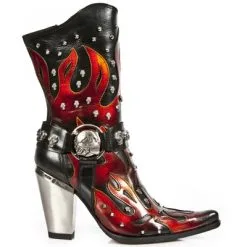 Santiags Cuir NEW ROCK M.7986-S1