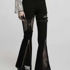 Pantalon Pattes D'eph PUNK RAVE 'Glismoda' -Vêtements Gothiques 22 00653 900