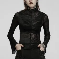 Haut PUNK RAVE 'skull Snake' -Vêtements Gothiques 22 02956 900