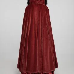 Longue Cape Femme PUNK RAVE 'lune Rousse' -Vêtements Gothiques 22 043351 900