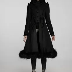 Long Manteau Gothique Punk Rave 'Emperium' -Vêtements Gothiques 22 04590 900