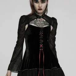 Robe 2 En 1 PUNK RAVE 'Wilgefortis' -Vêtements Gothiques 2202801 900