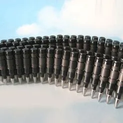 DISCOBOLE Ceinture Métal Cartouchière 'black Bullet'