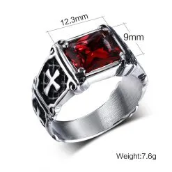DISCOBOLE Bague Gothique Unisexe 9 DISCOBOLE Bague Gothique Unisexe -Vêtements Gothiques 2395857614 1753929213