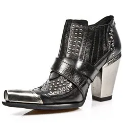 Santiags Cuir NEW ROCK M-7984P-S1 -Vêtements Gothiques 242