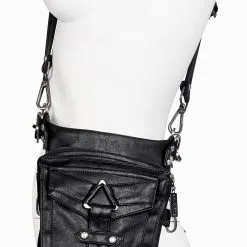 PUNK RAVE Sacoche Unisexe En Cuir Vegan -Vêtements Gothiques 2608039064202503580500006 1a 900