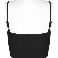 Crop Top PUNK RAVE 'Coeur Brisé' 8 Crop Top PUNK RAVE 'Coeur Brisé' -Vêtements Gothiques 2608039064202503580500013 900