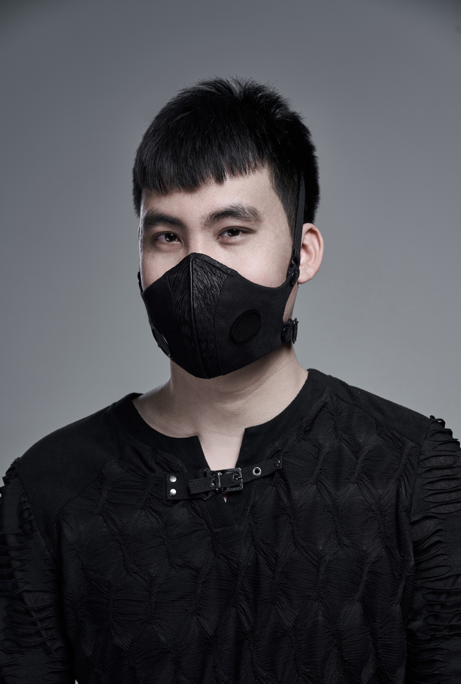 PUNK RAVE Masque Gothique En Tissu 3 PUNK RAVE Masque Gothique En Tissu