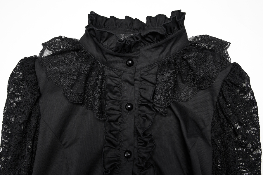 Chemisier PUNK RAVE 'Queen Of Darkness' 8 Chemisier PUNK RAVE 'Queen Of Darkness' – Image 6