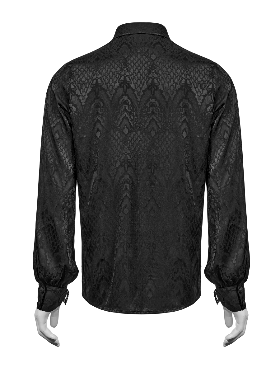 Chemise PUNK RAVE 'ebrimud Black' 6 Chemise PUNK RAVE 'ebrimud Black' – Image 4