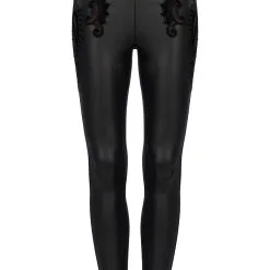 Leggings PUNK RAVE 'Gothic Stroll' -Vêtements Gothiques 26080390642025035805001671 900