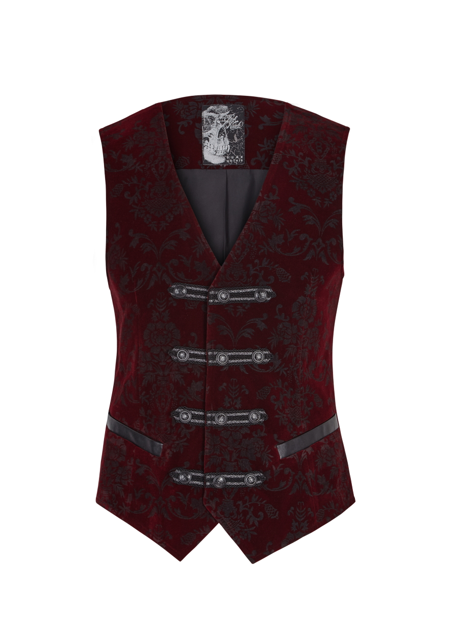 Gilet Gothique Sans Manches PUNK RAVE 3 Gilet Gothique Sans Manches PUNK RAVE