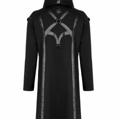 Longue Veste PUNK RAVE 'shadow Chaplain' -Vêtements Gothiques 26080390642025035805003091 900
