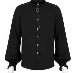 Chemise Victorienne PUNK RAVE -Vêtements Gothiques 26080390642025035805007051 900