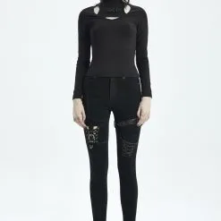 Jean Gothique PUNK RAVE 'Lamia' 10 Jean Gothique PUNK RAVE 'Lamia' -Vêtements Gothiques 2608039064202503580502166 900