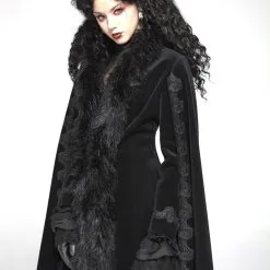 Long Manteau Gothique Punk Rave 'Goth Queen' 12 Long Manteau Gothique Punk Rave 'Goth Queen' -Vêtements Gothiques 2608039064202503580502468 900