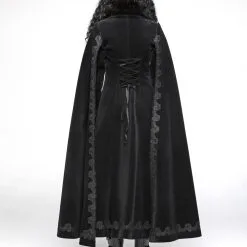 Long Manteau Gothique Punk Rave 'Goth Queen' 11 Long Manteau Gothique Punk Rave 'Goth Queen' -Vêtements Gothiques 2608039064202503580502481 900