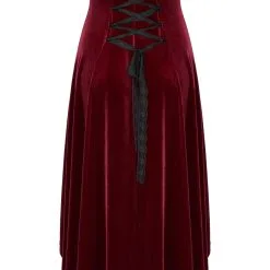 Robe PUNK RAVE 'Red Gotness' 12 Robe PUNK RAVE 'Red Gotness' -Vêtements Gothiques 26080390642025035805028091 900