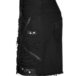 Jupe Post-apocalypse PUNK RAVE 'dark Decadence' -Vêtements Gothiques 2608039064202503580503031 900