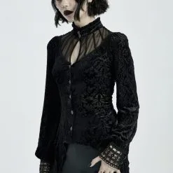 Chemisier PUNK RAVE 'Elja' -Vêtements Gothiques 2608039064202503580503832 900