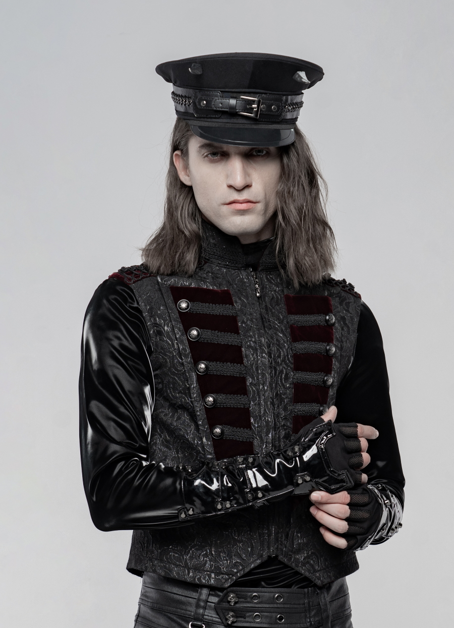 Casquette Militaire PUNK RAVE 6 Casquette Militaire PUNK RAVE – Image 4